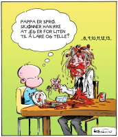 Firekanta Strip - Digital color. Line-art by Nils Axle Kanten. 2009