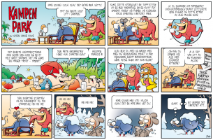 Kampen Park Half-Page - Digital color. Line-art by Stein Arne Hove. 2010